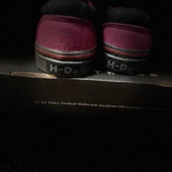 Harley Davidson Vans-Style Women's  Canvas Shoe Size 6 - Picture 8 of 11